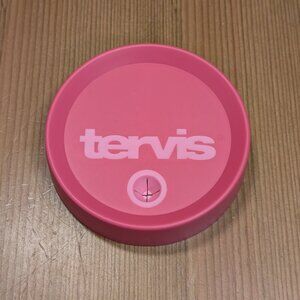 Tervis Replacement "Straw" LID ONLY Cover Top For 24 oz Tumbler Pink - EUC